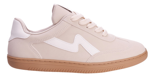 Zapatillas Via Marte Mujer 18-003 Beige