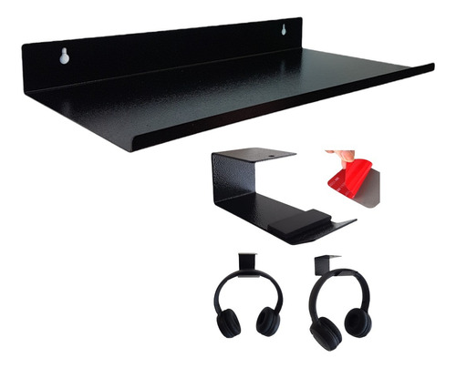 Combo Suporte Parede Gabinete Gamer + Suporte Fone De Ouvido