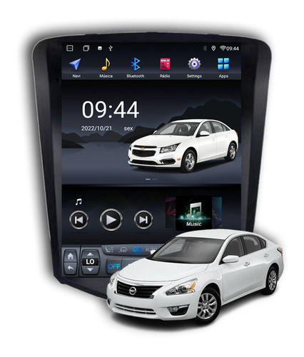 Multimídia Arrizo 5 2017 2018 2019 2020 2021 V2 Tesla 9.7