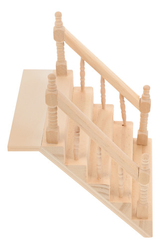 Adorno De Escritorio Con Forma De Mini Escalera De Madera Mi