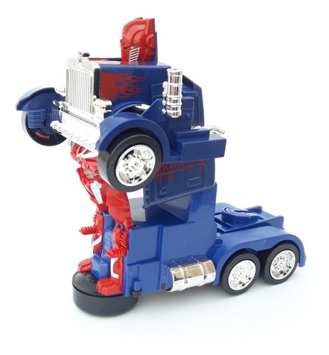 Transformer Auto Robot Camion Convertible Luz Sonido Pilas