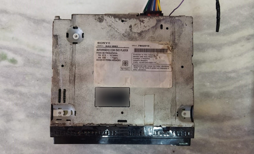 Dvd Automotivo Sony Xplod Xav-w63