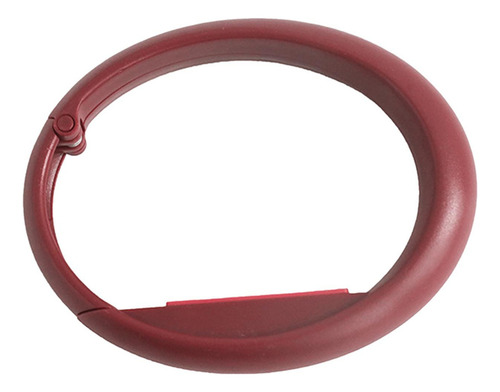 Percha For Bolso De Mesa Con 2 Ganchos, Color Rojo