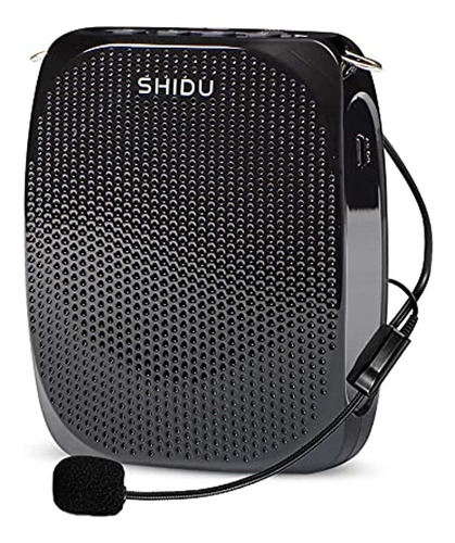 Amplificador De Voz Portátil Shidu Altavoz Personal Micrófon