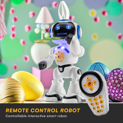 Robot Led Programable Rc Robot Interactivo De 12 Pulgadas De