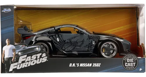 Jada Toys Fast & Furious 1:24 Dks Nissan 350z Coche A Para