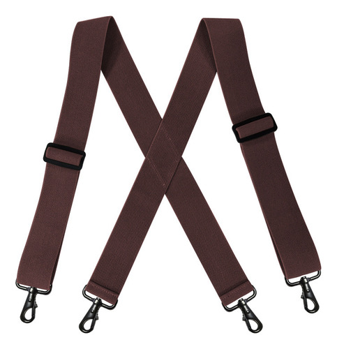 Tirantes Elásticos Para Hombre, Clips Resistentes