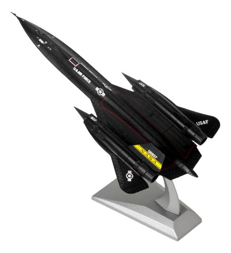 Juguete De Colección De Modelos De Avión Mirlo 1:144 Sr-71