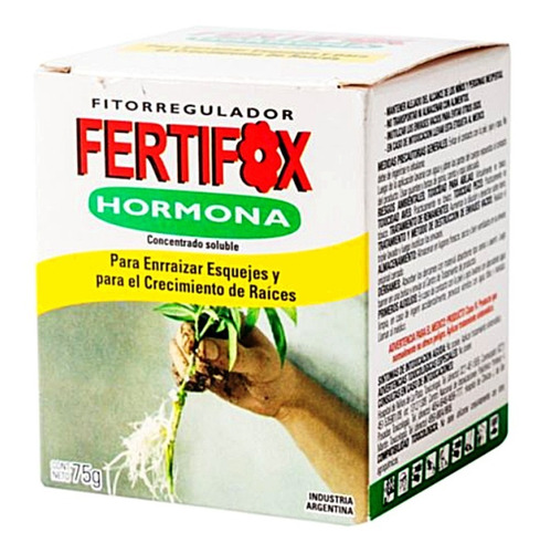 Hormona Enraizadora Enraizante 75grs Fertifox Esqueje