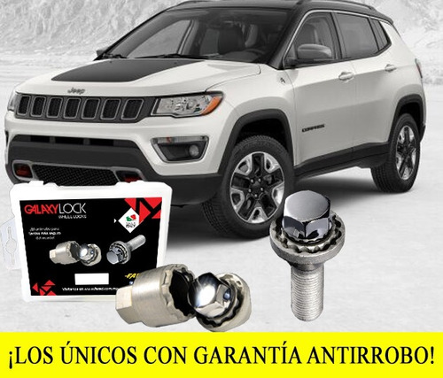 Tuercas Seguridad Jeep Compass Latitude Envió Gratis