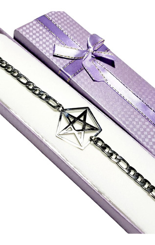 Dije Acero Quirúrgico Tetragramaton C/pulsera 