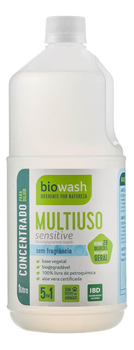 Multiuso Concentrado Natural Sensitive Sem Fragrância 1l