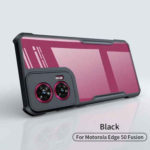 Capa Capinha Para Edge 50 Fusion + Pelicula Hydrogel Hd