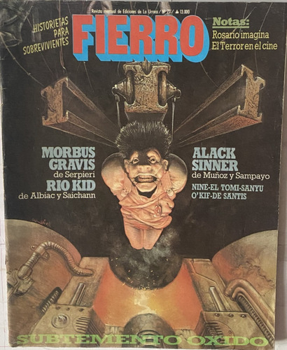Revista Fierro N° 71 / Primera Época / Sanyú Olivetti / X7