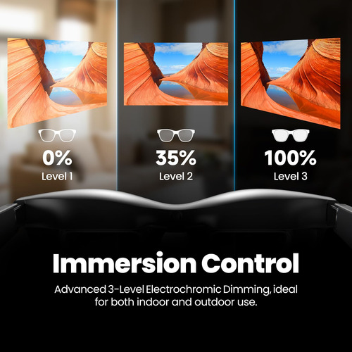 Gafas De Aire Xreal Air 2 Pro Con Atenuación Electrocrómica