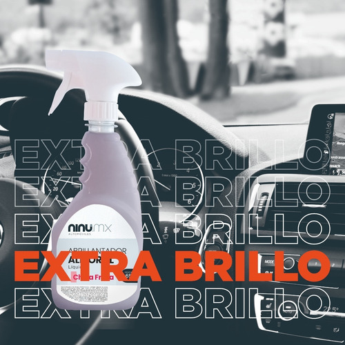 Imagen 4 de 5 de Abrillantador Almorol Autos Ninu 650 Ml Con Atomizador