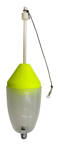 Boia Barão Cevadeira Super Tamba 55g 22cm Amarelo C/ Branco