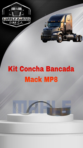 Concha Bancada Std Motor Mack Mp8 Vision Y Granite 