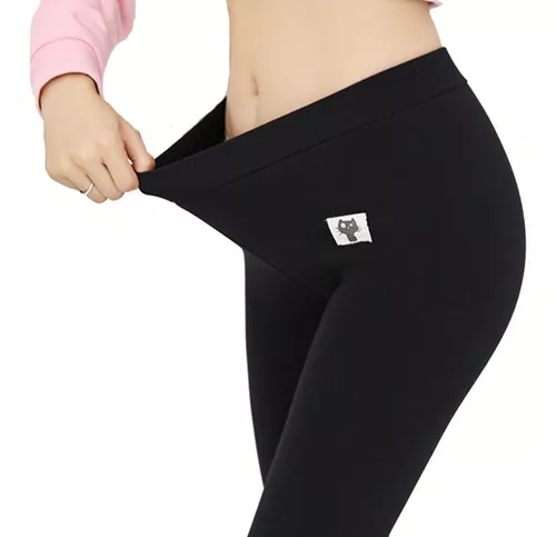 Polar Grueso Mujer Leggings Térmicos De Invierno Con Forro