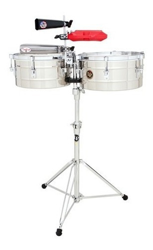 Timbales Lp 13 /14  Crom.c/atril,sop.p/cen Mod. Lp256s