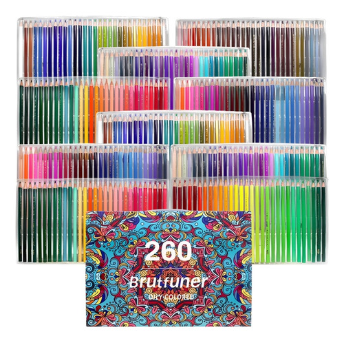 Colores Profesionales Artístico Arte 260 Piezas 