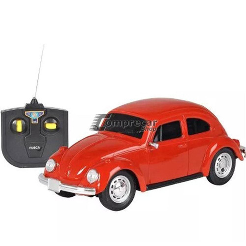 Volkswagen Fusca Controle Remoto 1:24 Cks Vermelho