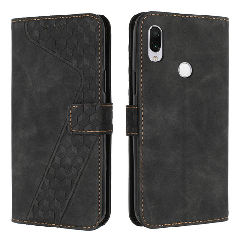 Funda De Piel Tipo Cartera Hx72 Para Xiaomi Redmi Note 7/7pr