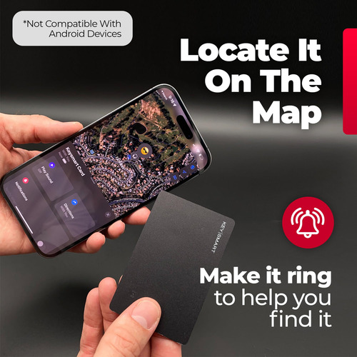 Tarjeta Inteligente Wallet Tracker Card Key Para Apple Find
