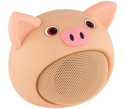 Mini Parlante Bluetooth Con Forma De Puerco Steren