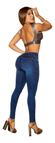 Pantalones Colombiano Ciclon Jeans Solo Tallas 7 Push Up