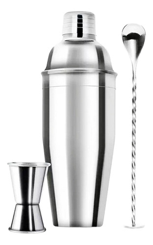 Juego De Coctelera De Acero Inoxidable De Primera Calidad