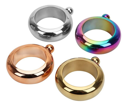 Nuevo Pulsera De Acero Inoxidable For Botella De Vino Chic