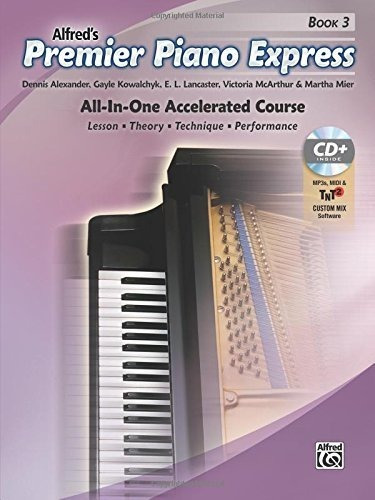 Premier Piano Express Bk 3 Libro De Curso Acelerado Allinone