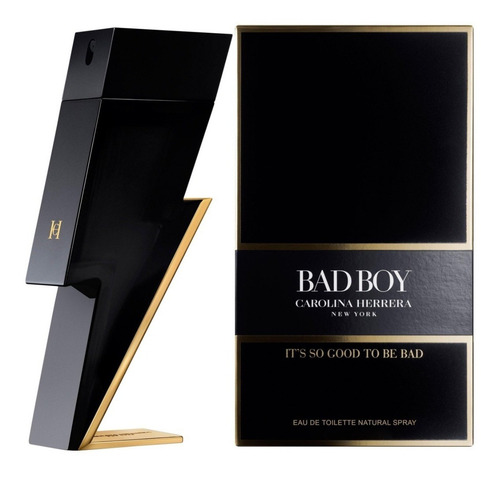 Imagen 2 de 3 de Carolina Herrera Bad Boy EDT 150 ml para hombre