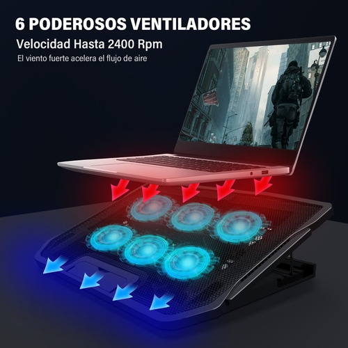 Imagen 3 de 8 de Ventilador Externo Portátil Para Videojuegos Usb