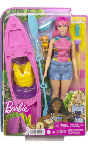 Barbie Daisy Paseo En Kayak