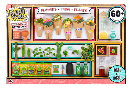 Mga's Miniverse Flores - Make It Mini Botanical Deluxe Set