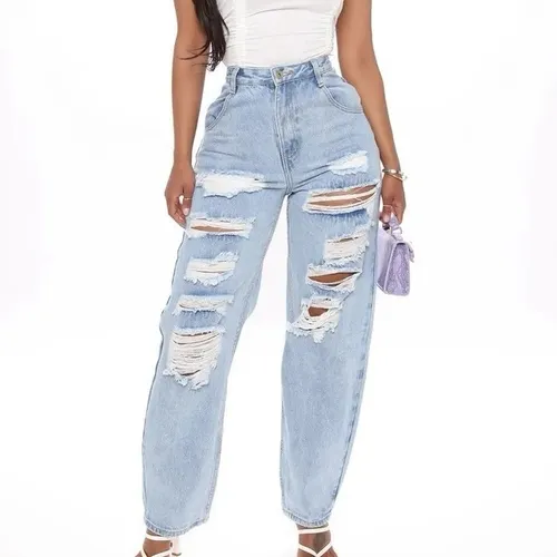 Jeans rasgados online mujer chile