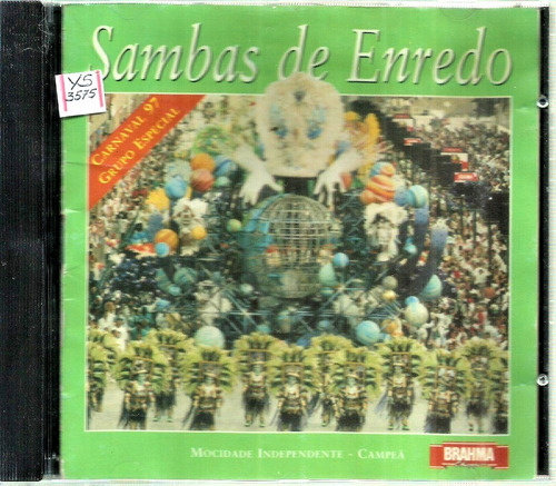 Cd / Sambas Enredo Carnaval 1997 Rio De Janeiro