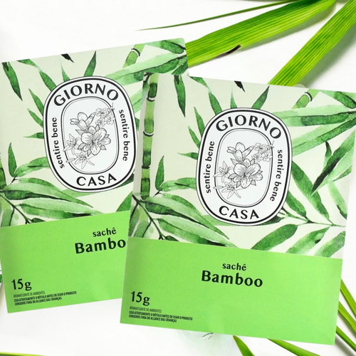 Sachê Aromatizador Bamboo 15g - Giorno Casa