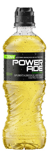 Bebida Isotônica 500ml Powerade Kit C/6 Unidades-limão