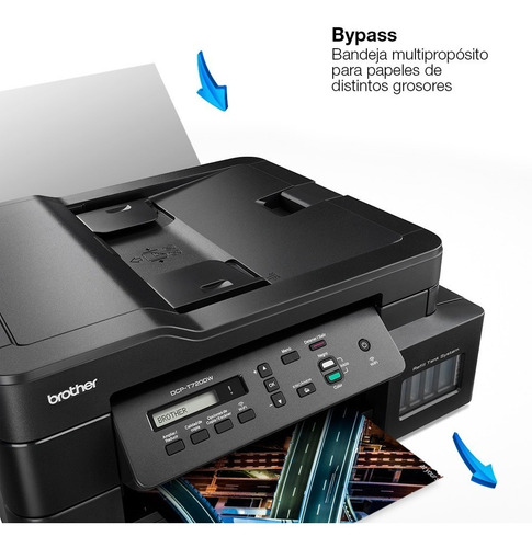 Imagen 5 de 9 de Impresora Multifuncional Brother Dcp-720dw - Wifi - Dúplex