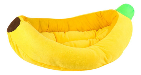 Sofá Cama Tipo Banana Para Perros, Bonito Y Divertido Hogar