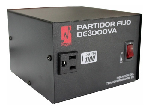 Partidor Fijo De Voltaje De 220vac A 110vac De 3000va Magom