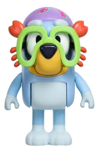 Juego Cabaña De Playa Bluey Con 10 Piezas Y Figura Exclusiva