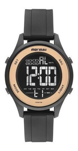 Relógio Mormaii Wave Digital Masculino Mo6200/8j