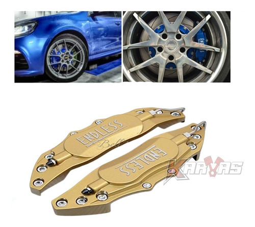 X2 Cubre Caliper Metalicos Endless Universal Auto Suv Karvas