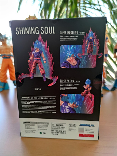 Figura Goku Ssjgb Kaioken - Demoniacal Fit Shf (Usado)