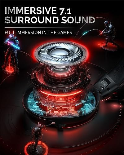 Auriculares Inalámbricos Ozeino Para Juegos Ps5, Ps4, Pc