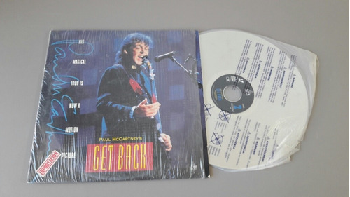 Laser Disc Paul Mccartney's Get Back